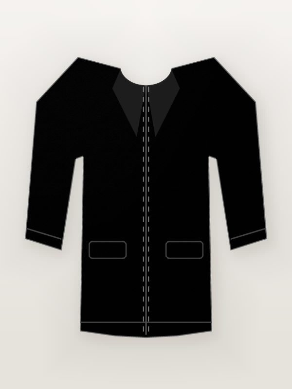Black Quilted Puffer Jacket