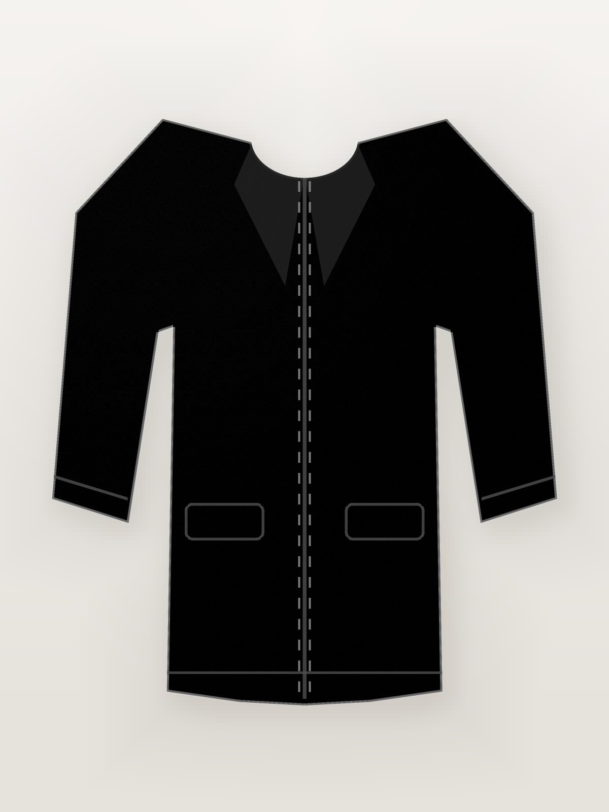 Black Quilted Puffer Jacket