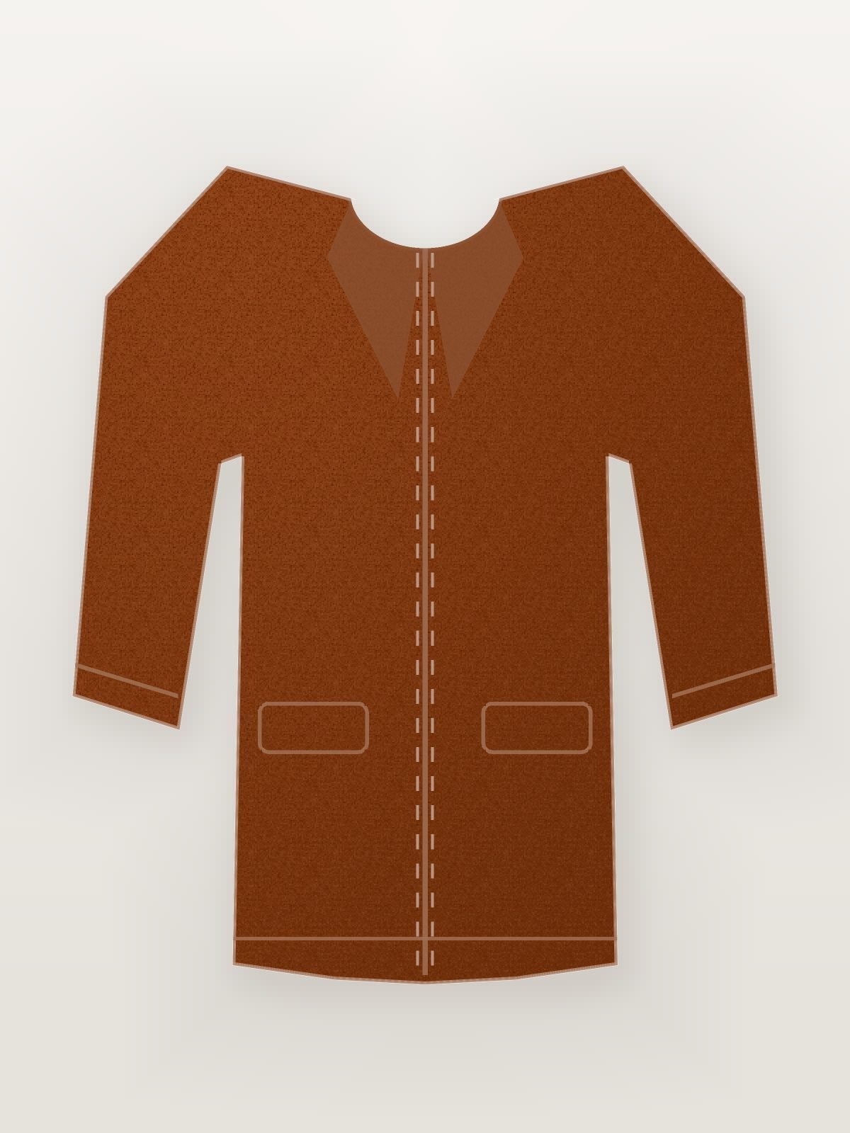 Brown Corduroy Trucker Jacket