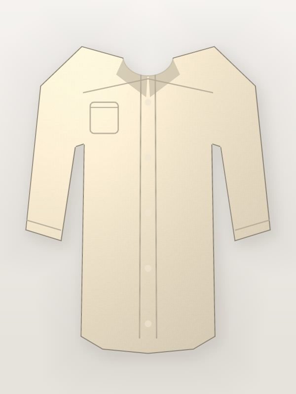 Beige Khadi Cotton Office Shirt