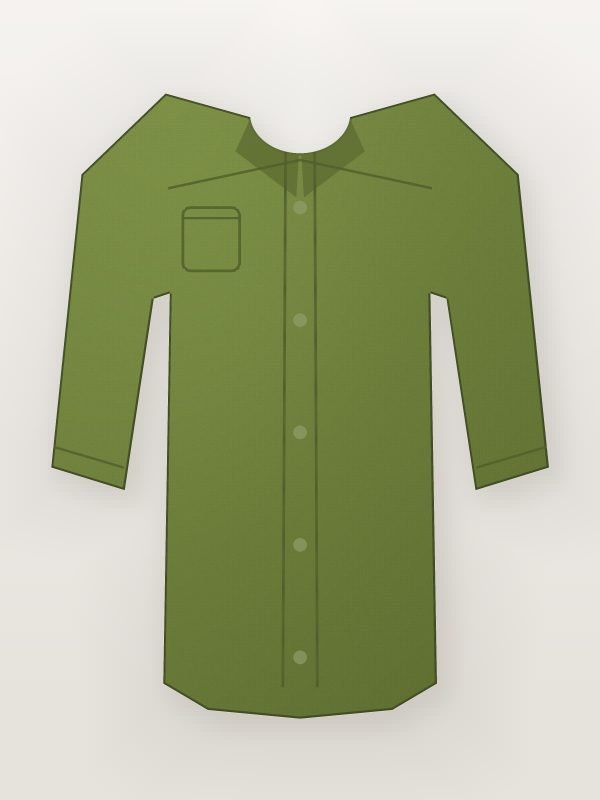Olive Linen Blend Shirt and Trouser Co-ord Set