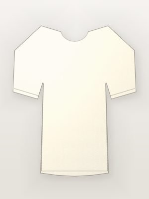 Infant Cream Cotton Half Sleeve Bodysuit — front view