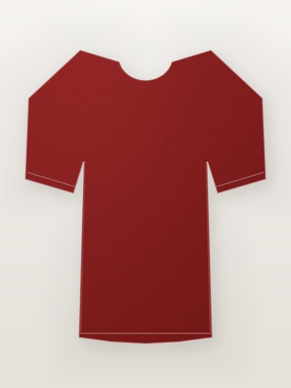 Maroon Full Sleeve Henley T-Shirt