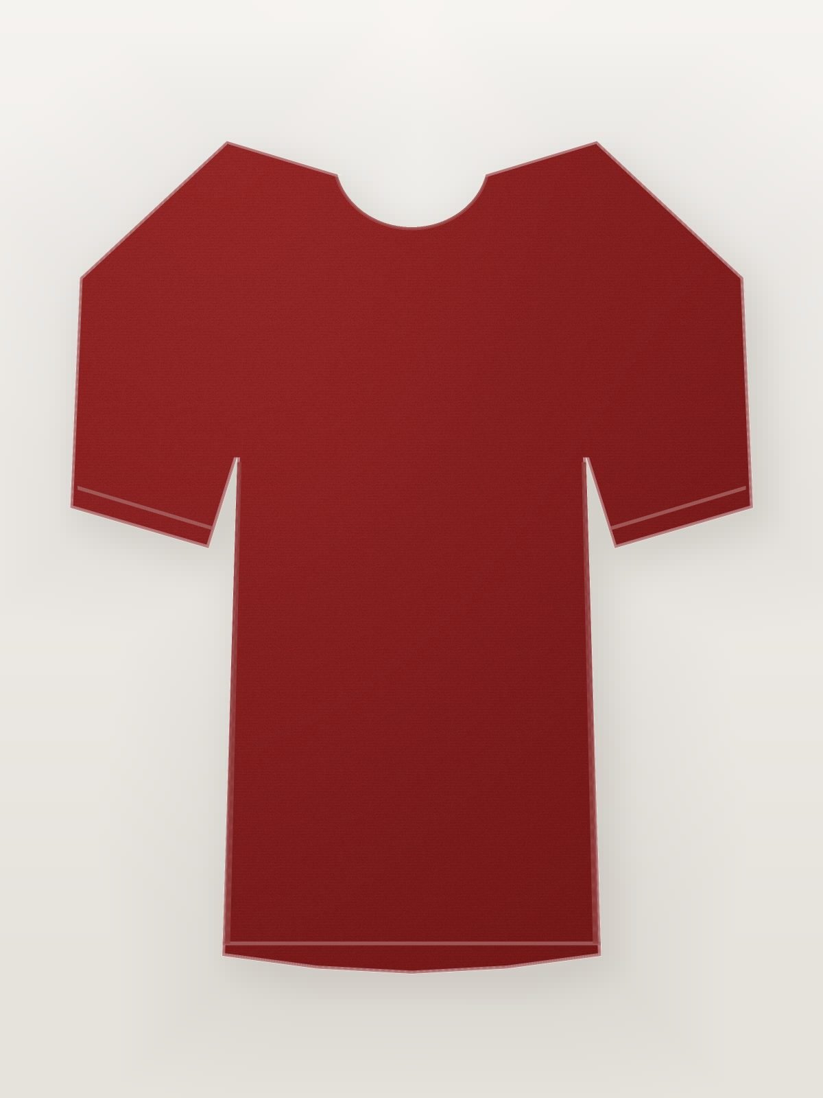 Maroon Full Sleeve Henley T-Shirt
